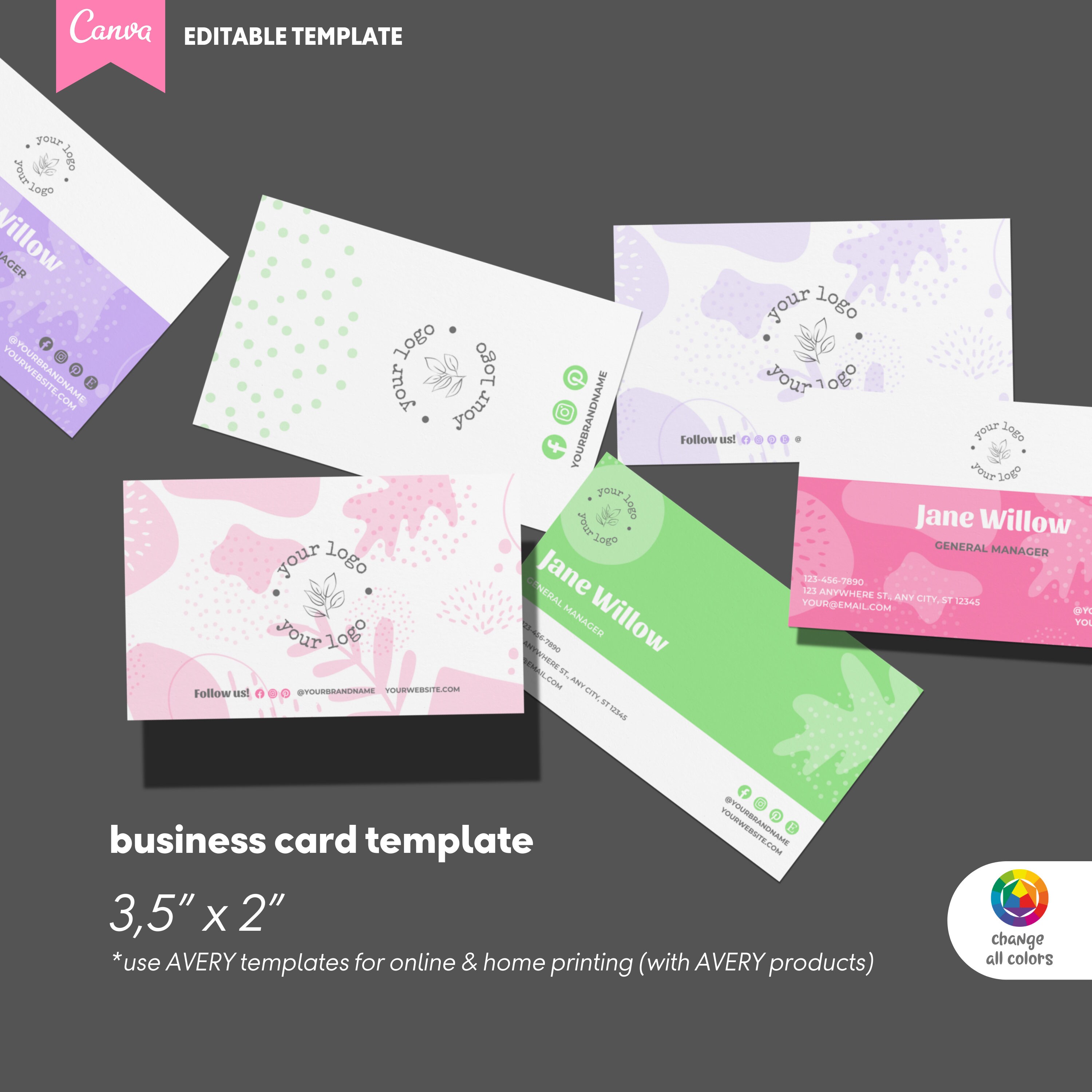 Editable Branded Packaging Template Packaging Templates for - Etsy