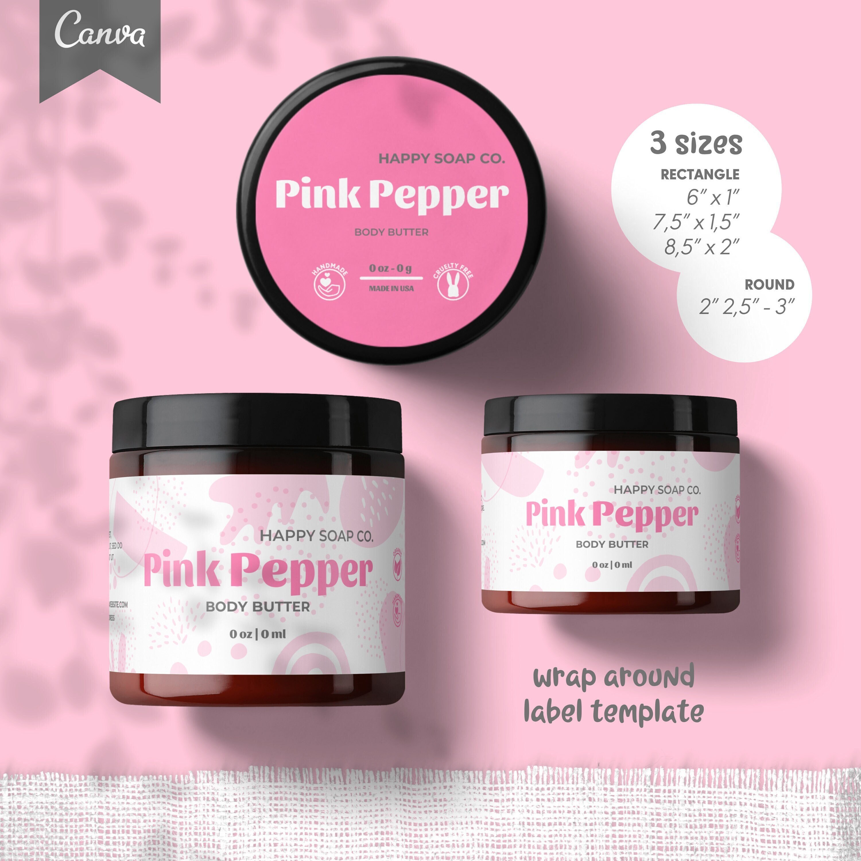 Body Butter Label - Etsy UK