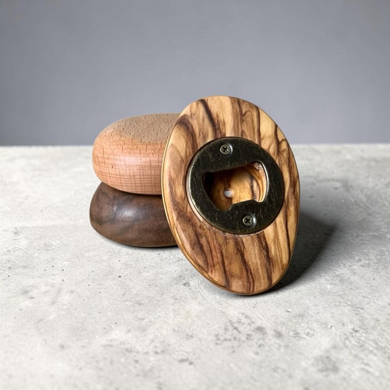 VitaliWoodworks Pebble Bottle Opener - Thumbnail 3