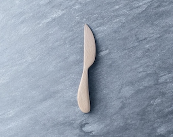 MINI CHARCUTERIE KNIFE Handmade Wood Cheese Knife, Novelty, Modern, Kitchenware, Unique, Beech