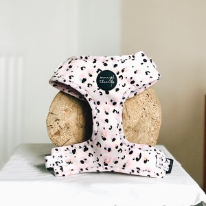 Dog Harness | Leopard | Pink