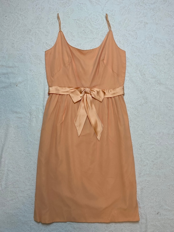 Vintage 1960’s Peach Wiggle Dress