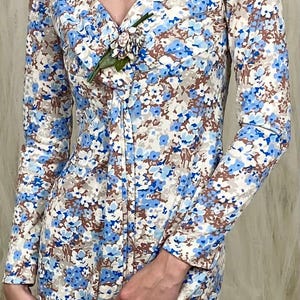 70’s Floral Maxi Dress