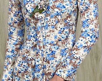 70’s Floral Maxi Dress