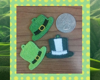 Machine Embroidery, St. Patty's Charm, Free Standing Lace, Instant Download, Embroidery File, FSL Embroidery, St. Patty's Day Charm