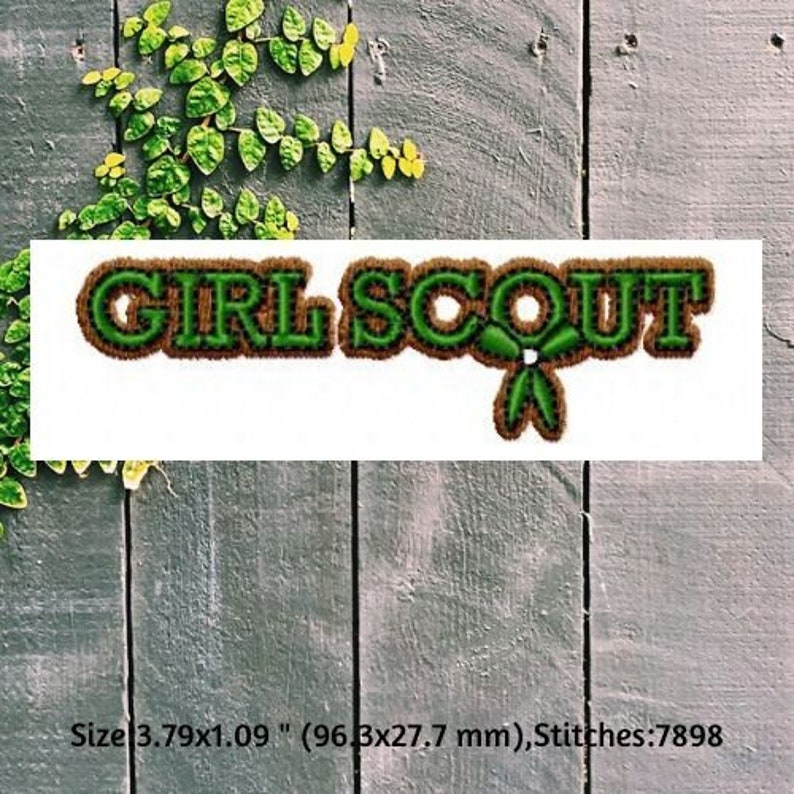 Machine Embroidery, Scouting Embroidery Designs, Camping Girls Embroidery, Bridging Ceremony Gift Ideas, Scouts image 9