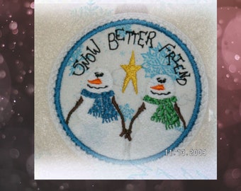 Applikation, Maschinenstickerei, Applikation, Schneekugel, Stickmuster, Instant Download, Schneemann, Schneeflocke, Winter