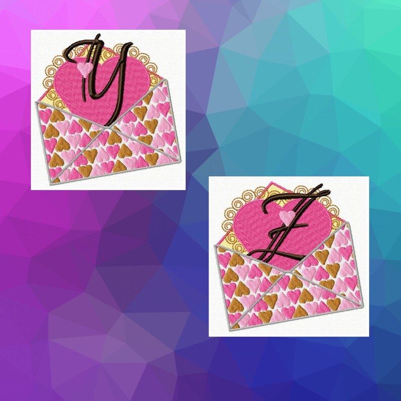 Applique Machine Embroidery /Love Spell Alphabet Embroidery Etsy