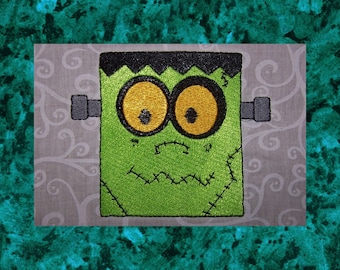 Machine Embroidery, Frankenstein Embroidery Designs, Instant Download, Halloween Embroidery File, Monster Embroidery