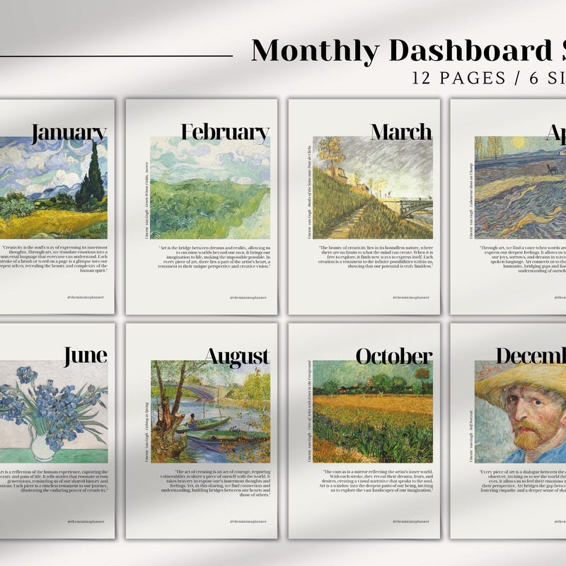 Planner Dashboard Hand Drawn - Etsy UK