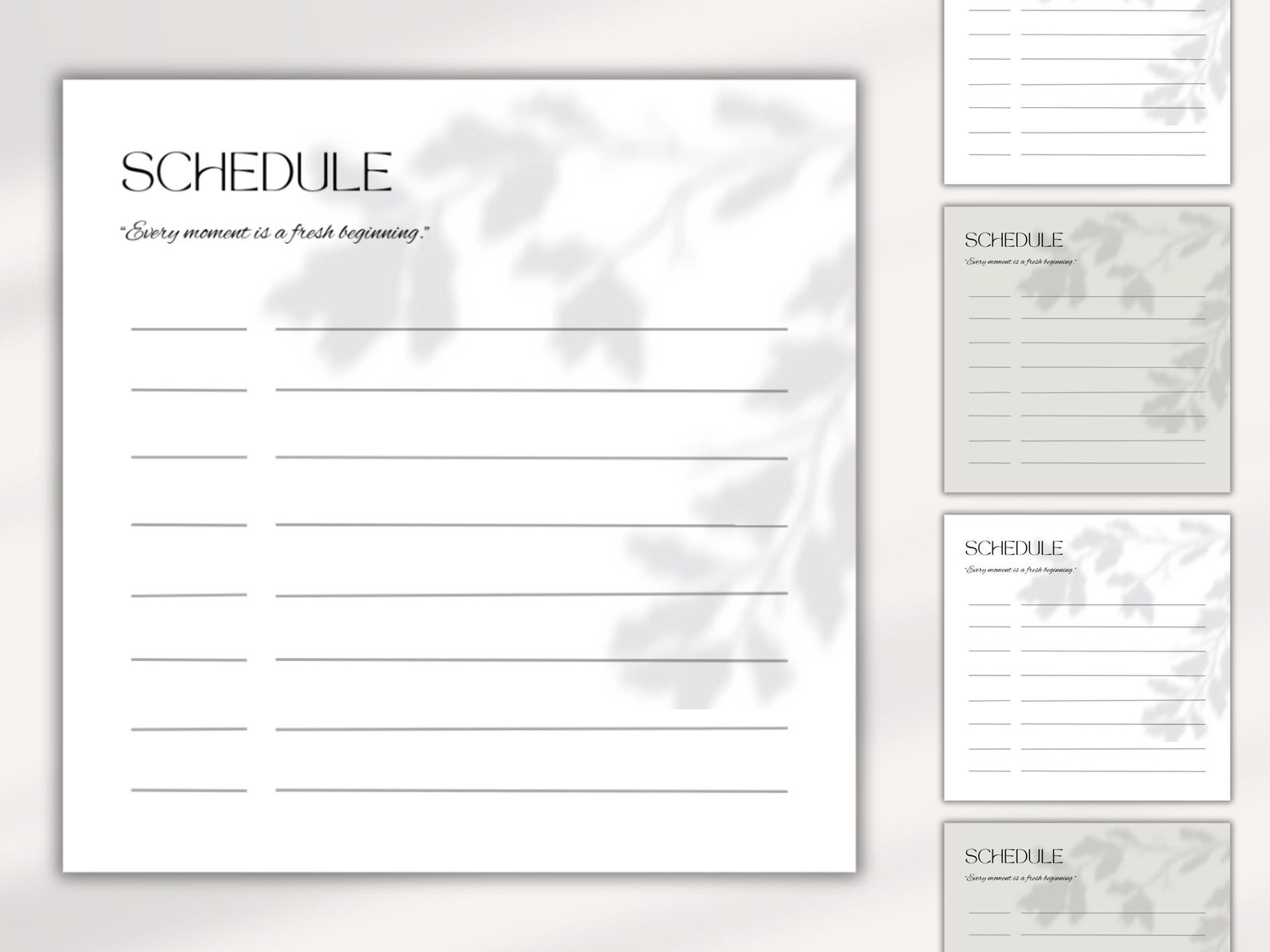 Printable Planner Cards | Planner Cards | Journal Cards | Stationary ...