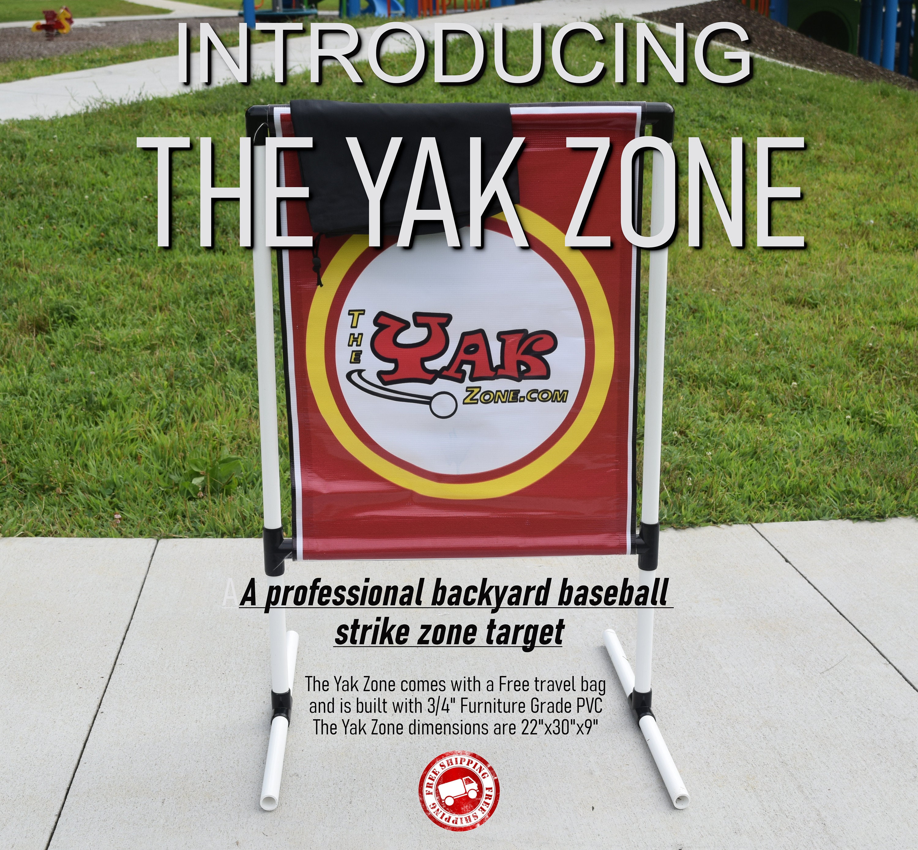 The Yak Zone Is A Backyard Baseball Strike Zone Used For Etsy