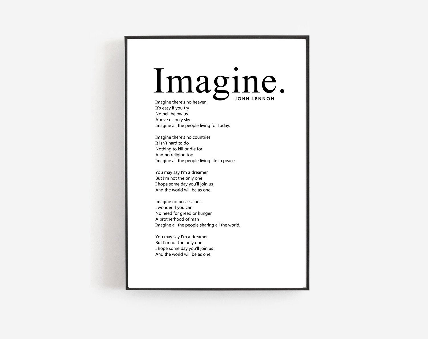 Imagine beatles