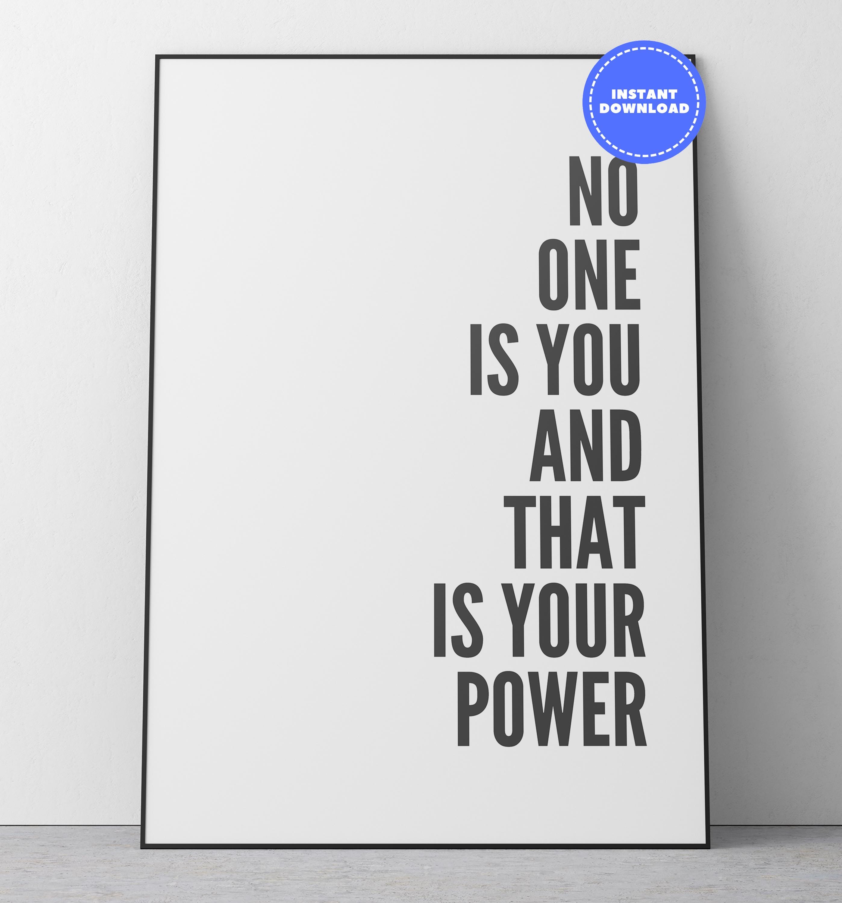 No One Is You — And That’s Your Power