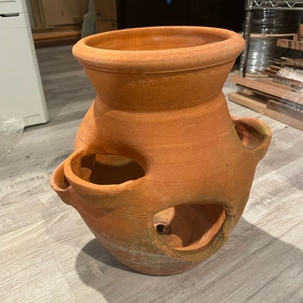 Strawberry Jar Planter Etsy