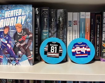 Heated Rivalry: Hockey Jersey Coasters