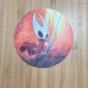 Circle Hollow Knight Stickers (size 3&quot; inches)