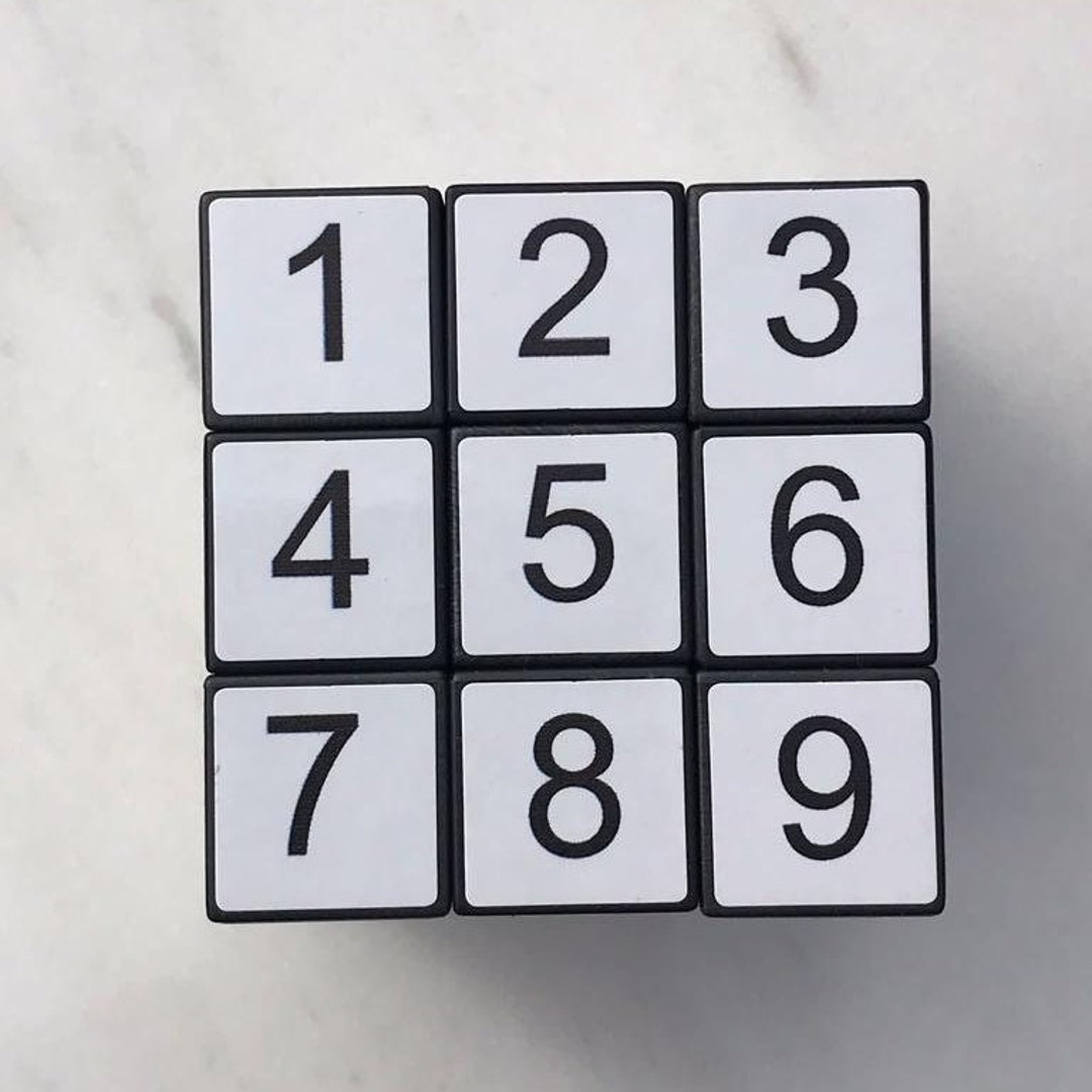 Personalized Multiplication Table Cube, Educational Mental Teaser - Etsy