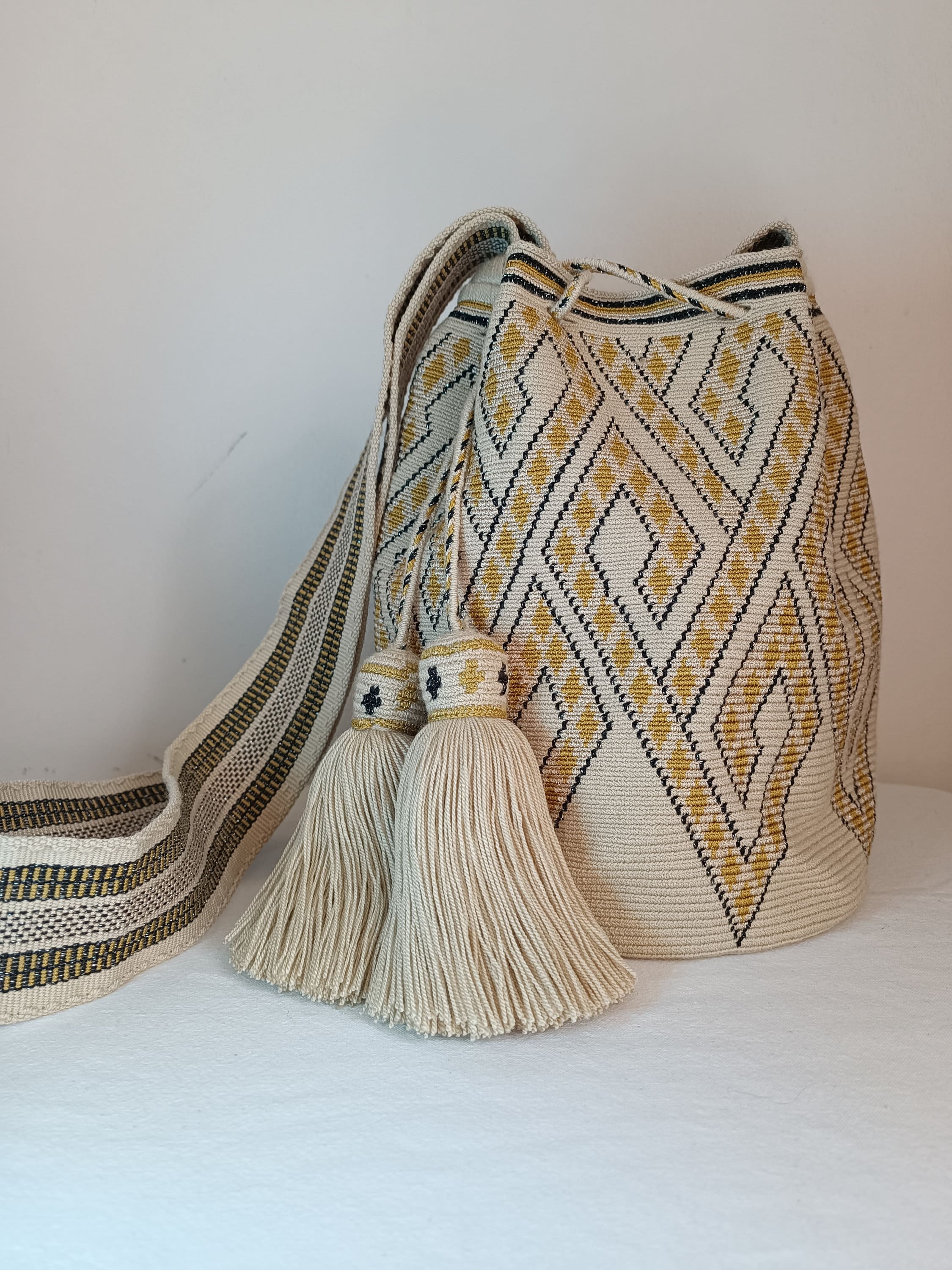 Bolso Wayu Bolsos Guajiros Tejidos De Mochilas Wayuu Bolsos
