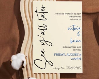 Goodbye Party Invitation - Template