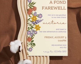 Farewell Party Invitation - Template
