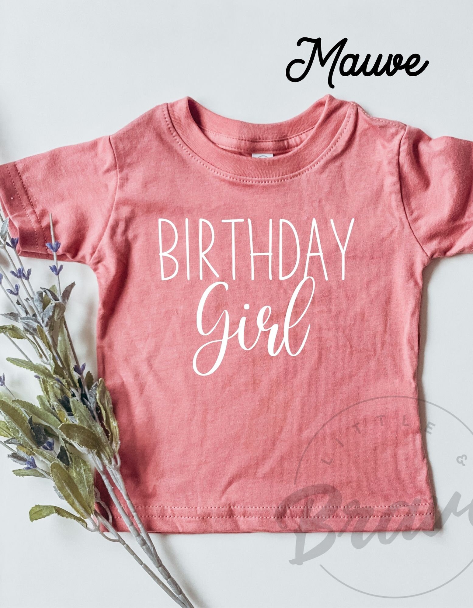 Birthday girl shirt infant toddler birthday girl tee Etsy