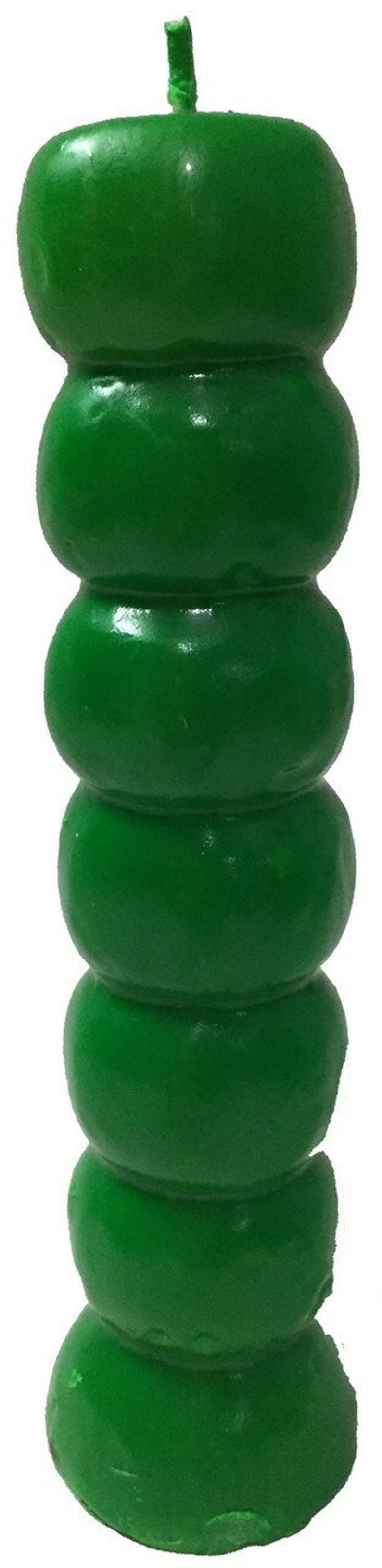 Vrinda Seven 7 Knob Candle Banish Negativity & Evil Spells Etsy