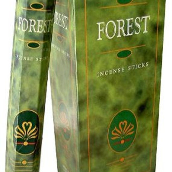 Hem Forest Incense Sticks, 20 Sticks Per Tube, Quality Incense Hand Rolled in India, For Healing Meditation Yoga Relaxation Prayer Peace