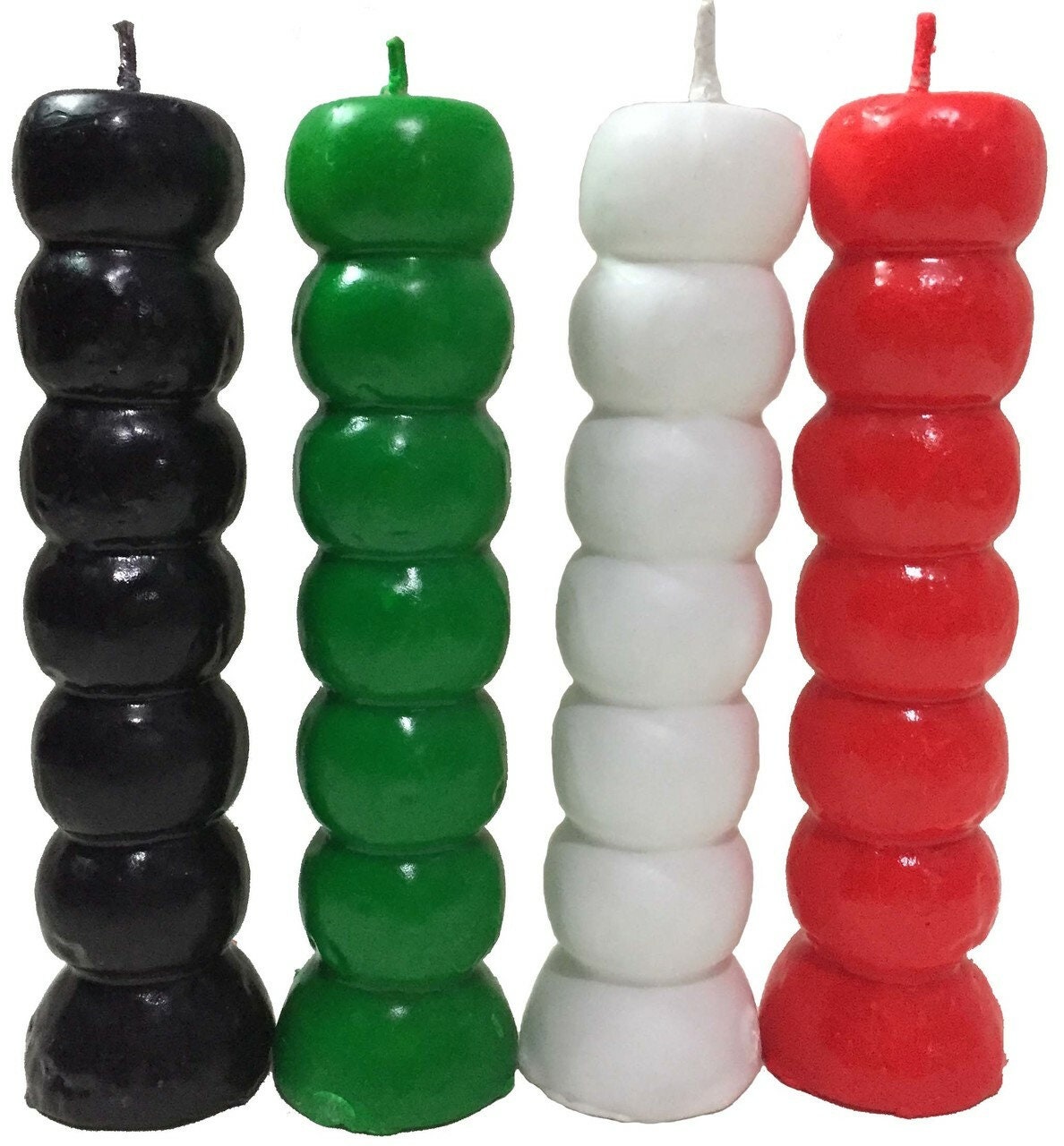 Vrinda Seven 7 Knob Candle Banish Negativity & Evil Spells Etsy