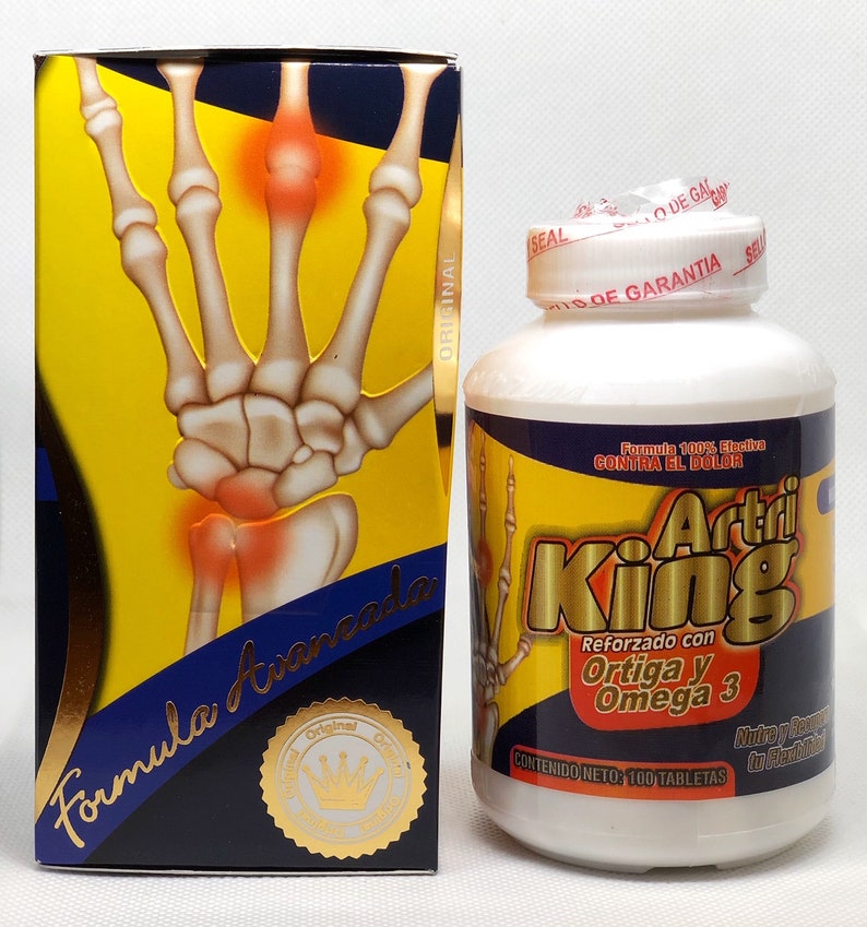 Artri King Reforzado con Ortiga/Omega 3/Curcuma/Glucosamina Etsy