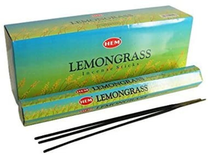 Hem Lemongrass Incense Sticks 20 Sticks per Tube Quality Etsy