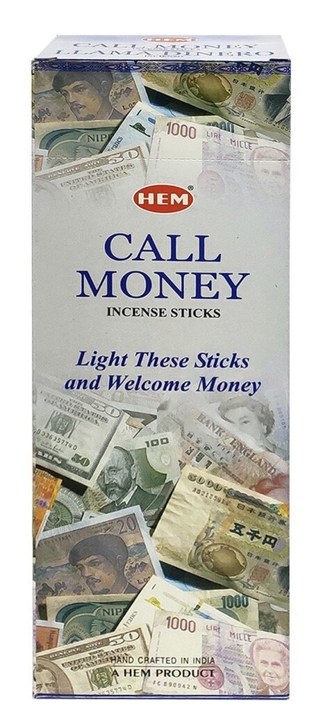 Hem Incense Pack Of 20 Sticks Incense Call Money Incense stick Free shipping 