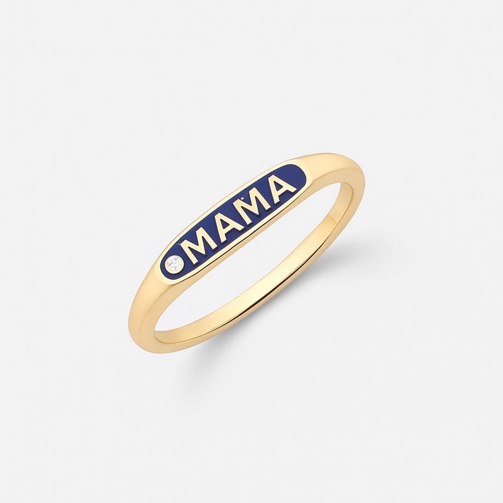Bague En Argent Massif 925 Avec Zircons Bleu Clair - Taille 52/53 - Occasion