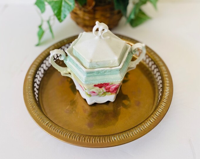 Vintage Large Brass Tray Vintage Brass Vintage Round Brass Etsy