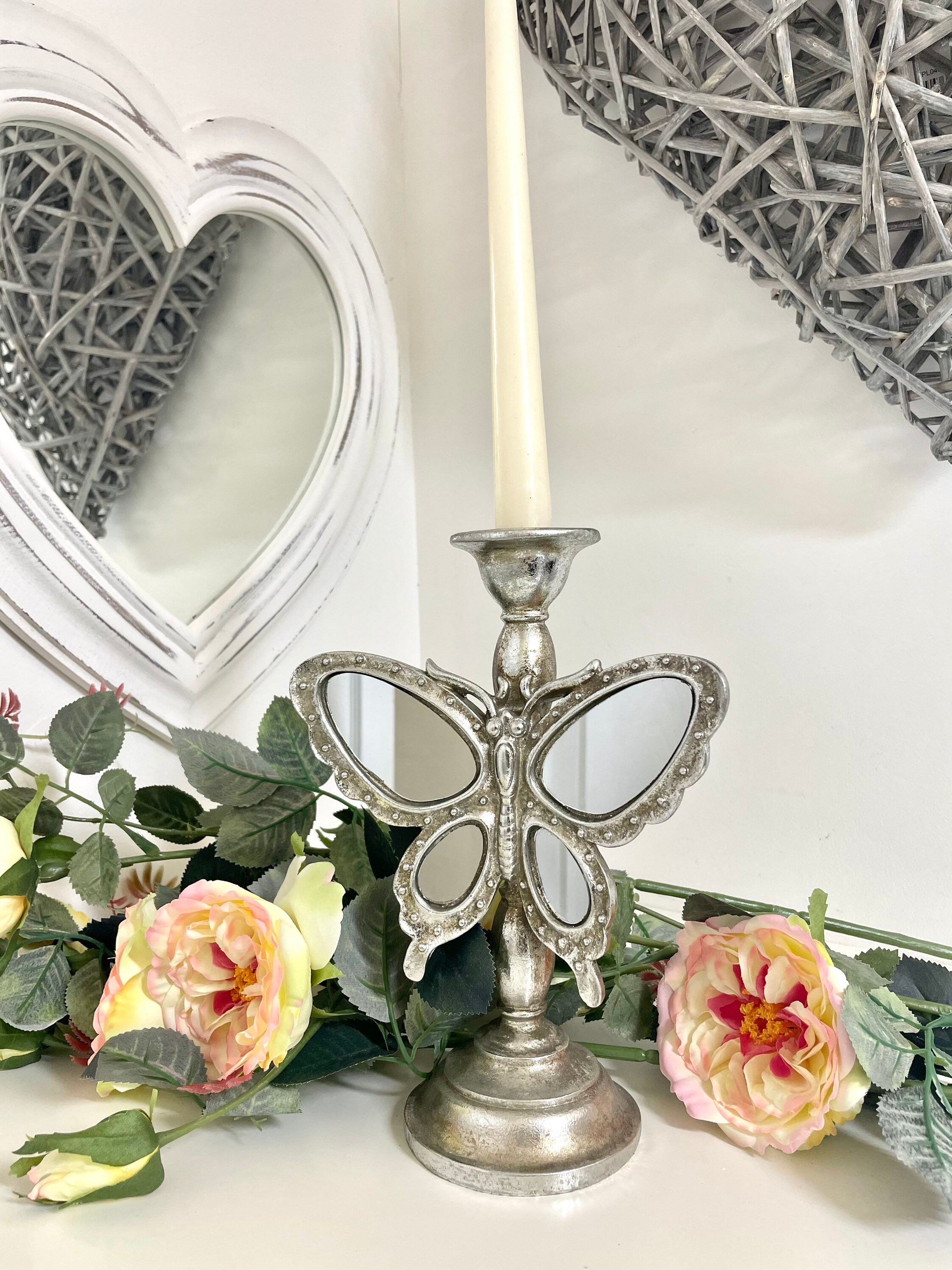 Butterfly Candlestick Etsy