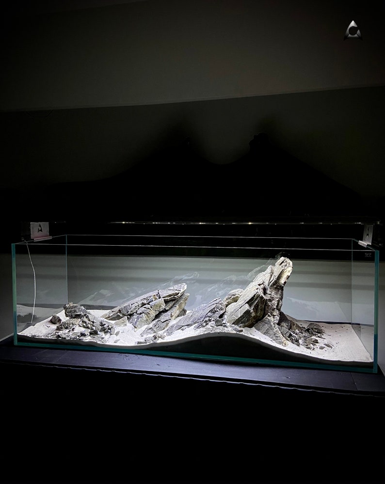 Aquarium Hardscape mit Best Natural Quality Rock Bild 3