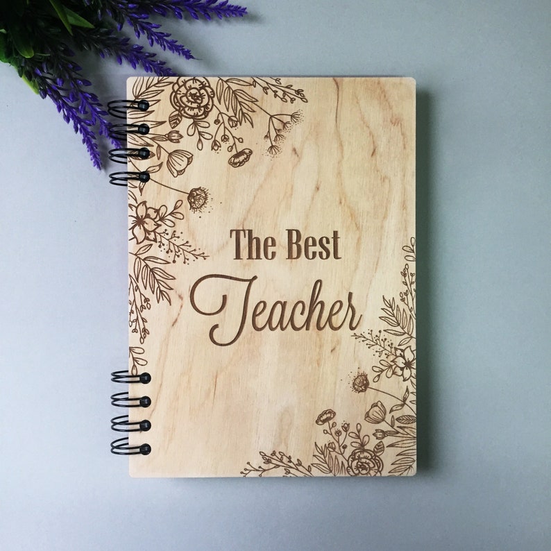 Le Carnet De Sara Carnet de notes personnalisé de l'enseignant Cadeau | Etsy
