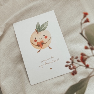 Valentinstagskarte als ein Geschenk für Sie oder Ihn, süßes Motiv
