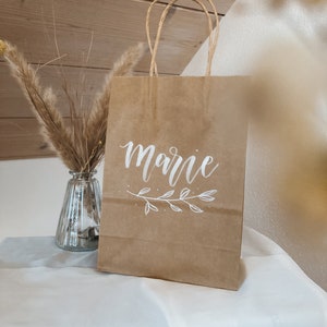 Personalisierte Geschenktüte als Hochzeits Gastgeschenk oder Kindergeburtstag