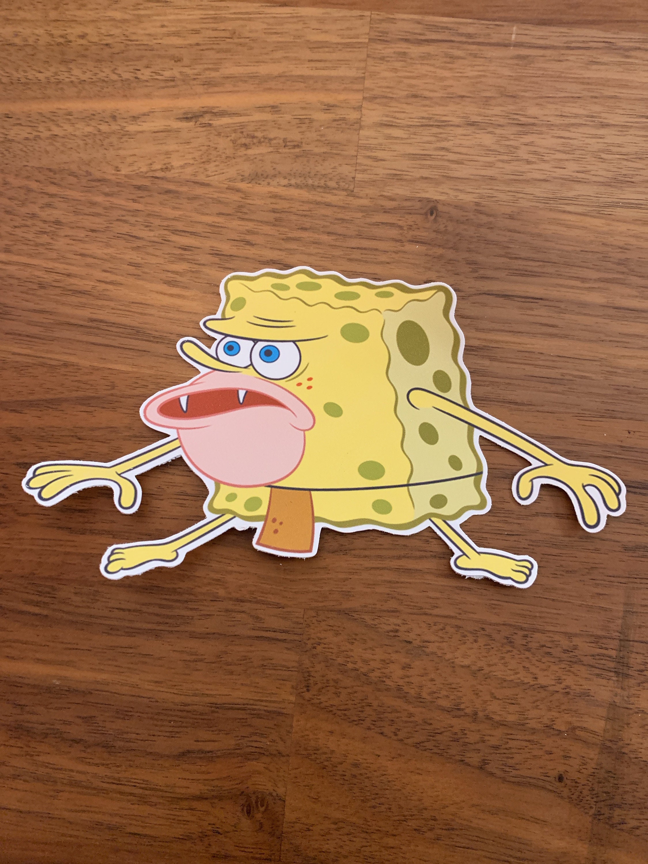 Spongebob Fish Meme Magnet for Sale by jerobyl