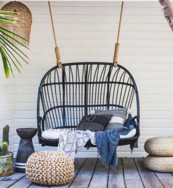 hanging loveseat