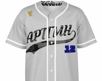 House Of Joseph Co. Hebrew Israelite All Praises To The Most High Grey Baseball Jersey