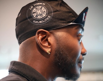 Embroidered "Live Well" Cycling Cap: Hebrew Israelite Streetwear