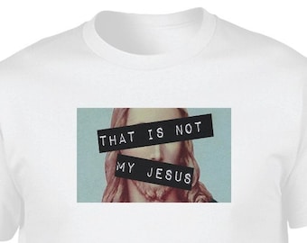 Hebrew Israelite Men's & Women's "Thats Not My Jesus" Short Sleeve T-Shirt | Cotton