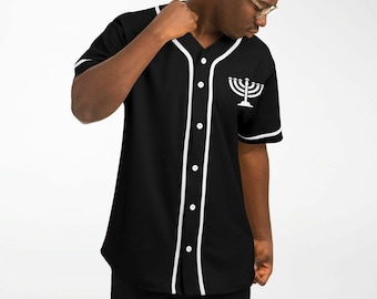 House Of Joseph Co. Hebrew Israelite Black White Creation Jersey Judaica apparel