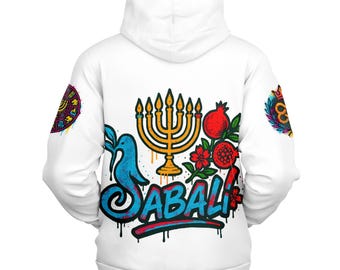 Sabali Patience Graffiti Fashion Hoodie Judaica apparel