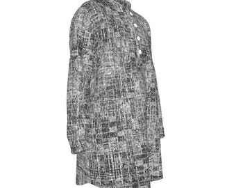 Hebrew Israelite: Elements Men's Long Sleeve Shirt, Judaica Apparel