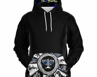 House Of Joseph Co. Hebrew Israelite Northern Natives Bluematic Premium Hoodie