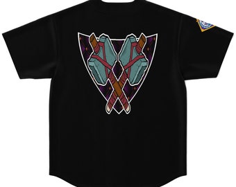 House Of Joseph Co. Hebrew Israelite Royal Purple Maccabees Jersey Judaica apparel