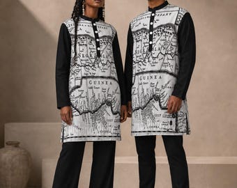 Hebrew Israelite Map Long Shirt: House of Joseph Co. Feast Day Apparel